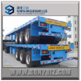 40`Ft 3axles Container Flatbed Semi Trailer